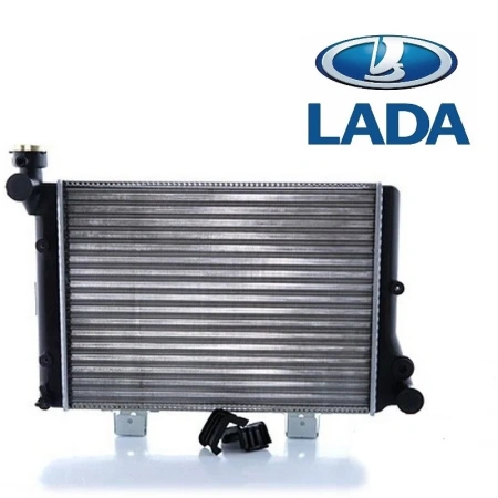 Радиатор (алюмин) LADA /ВАЗ-2107 карбюратор под датчик включения вентилятора/